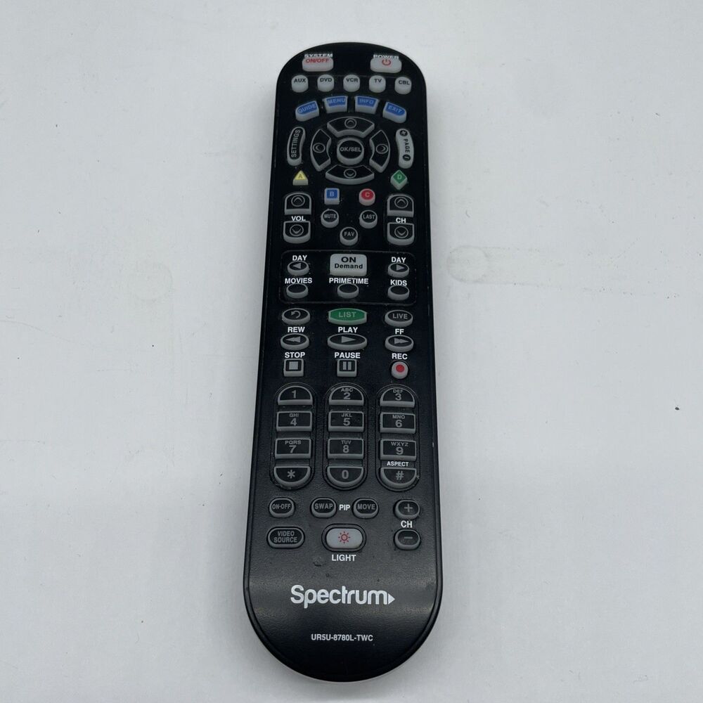 Spectrum UR5U-8780L-TWC Replacement Remote Control Tested Working